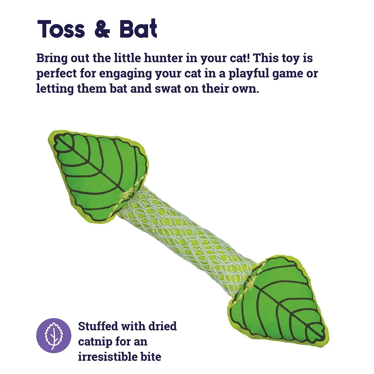 Outward Hound Fresh Breath Mint Stick Cat Toy - 11cm - Zigly