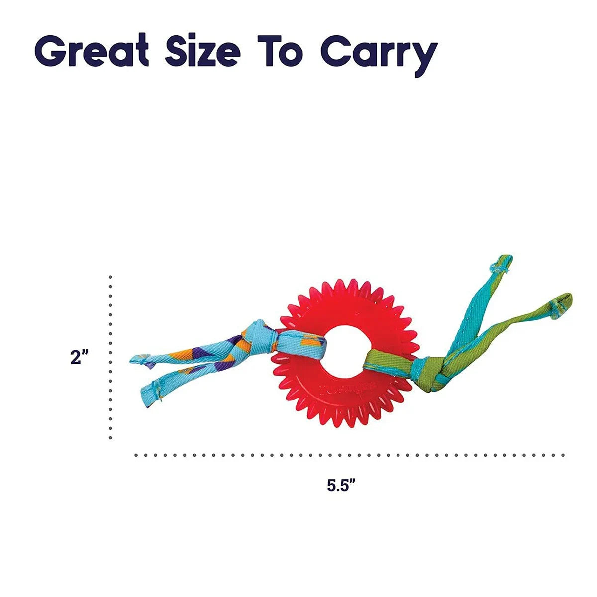 Outward Hound Kitty Chew Wheel Cat Toy - 9cm - Zigly