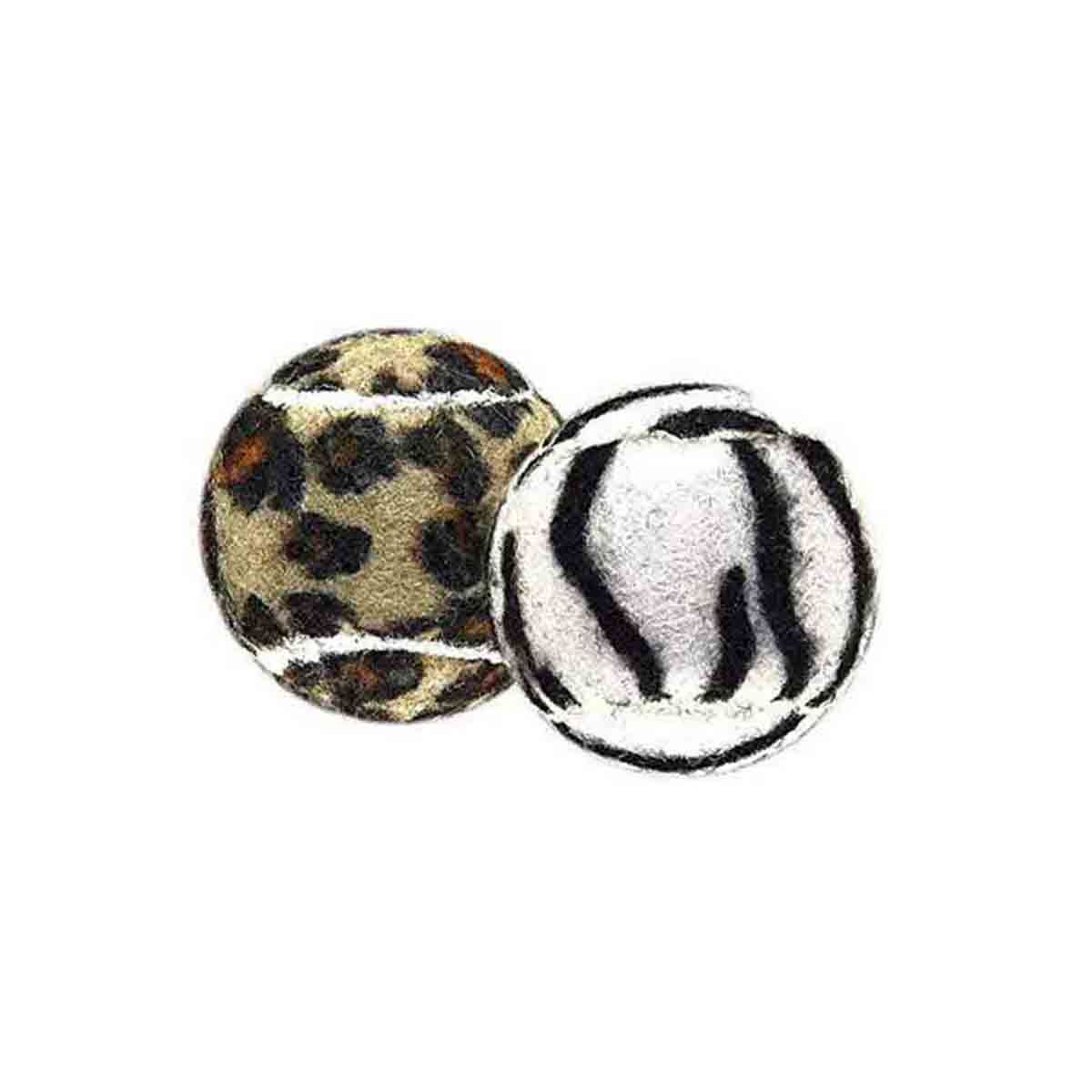Petsport Catnip Jungle Balls Cat Toy - 2 Balls - 4cm - Zigly