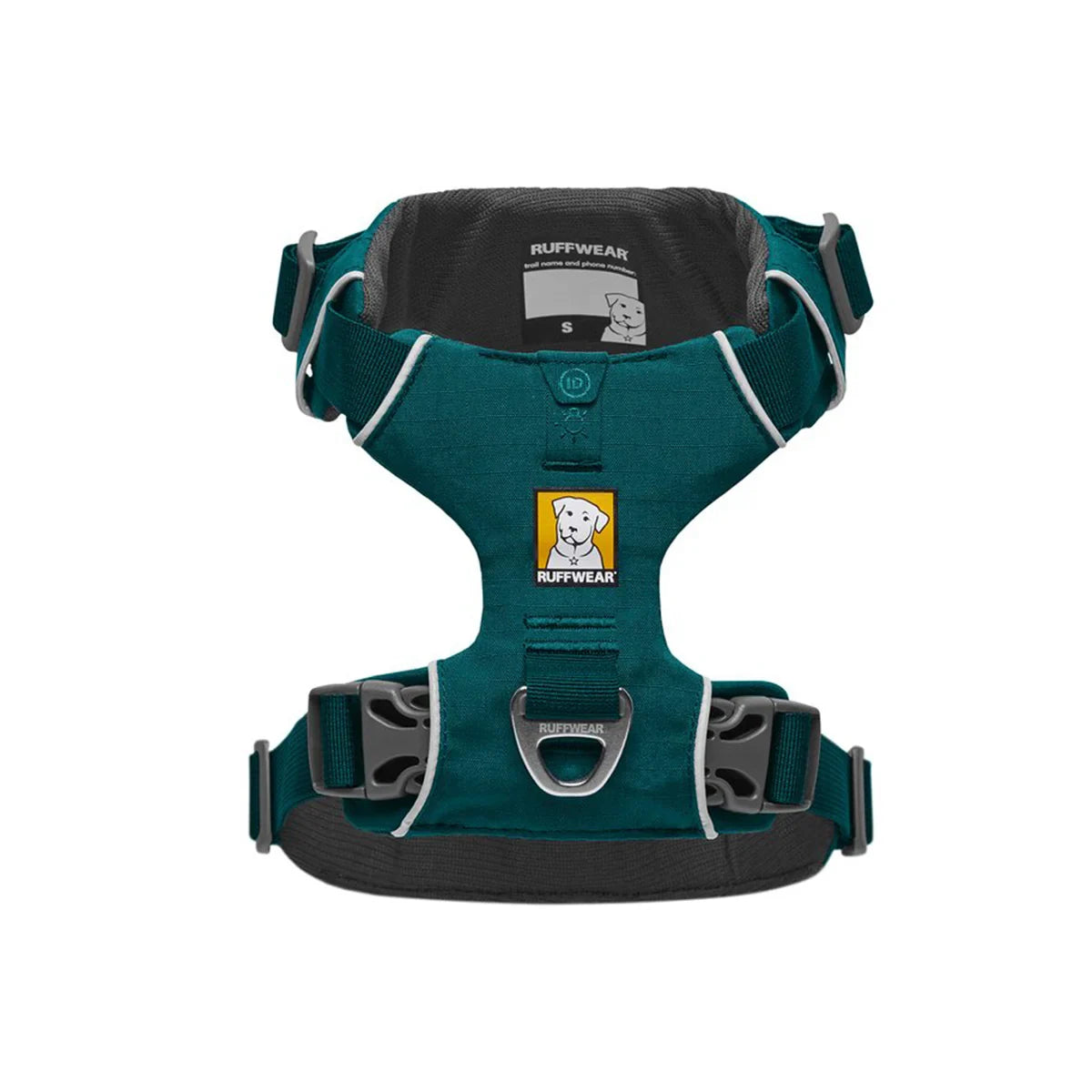 Ruffwear Front Range Padded Dog Harness Tumalo Teal - XX-Small - Zigly