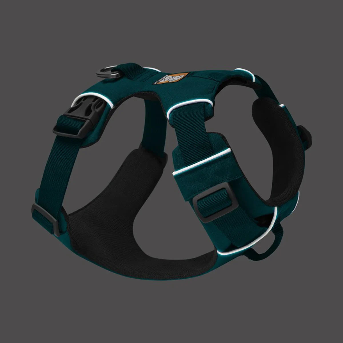 Ruffwear Front Range Padded Dog Harness Tumalo Teal - XX-Small - Zigly