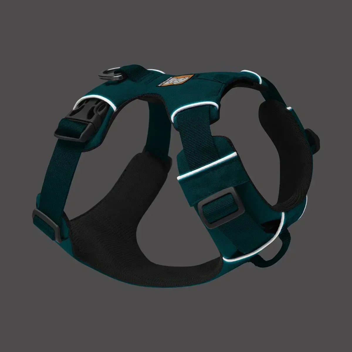 Ruffwear Front Range Padded Dog Harness Tumalo Teal - XX-Small - Zigly