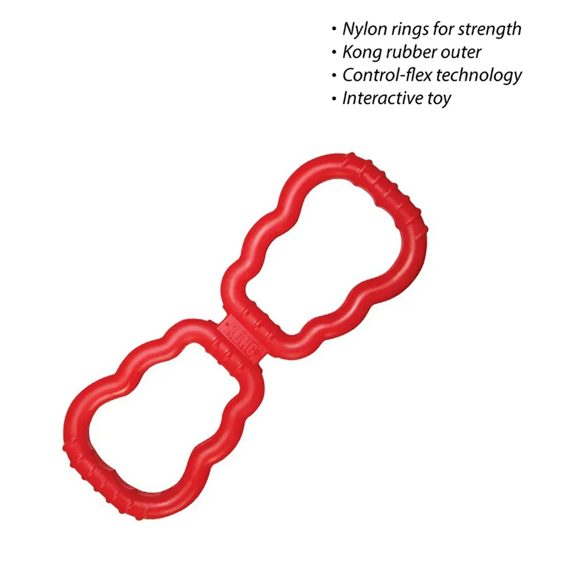 Kong Tug Dog Toy - Red - Zigly