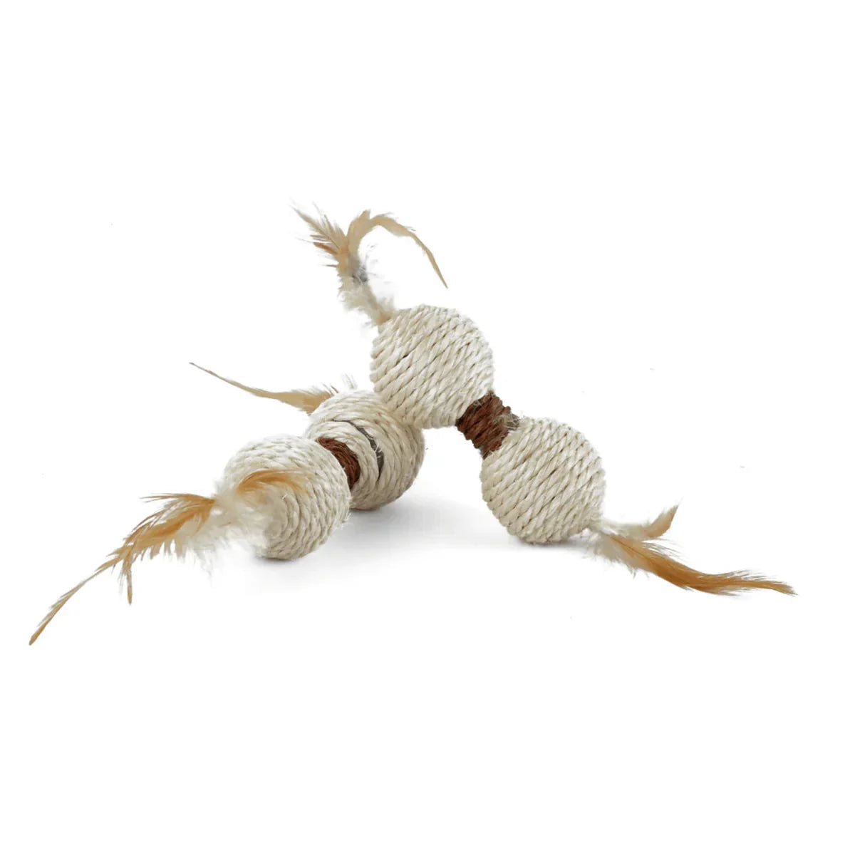 M-Pets Natura Dumbbell Cat Toy - Zigly