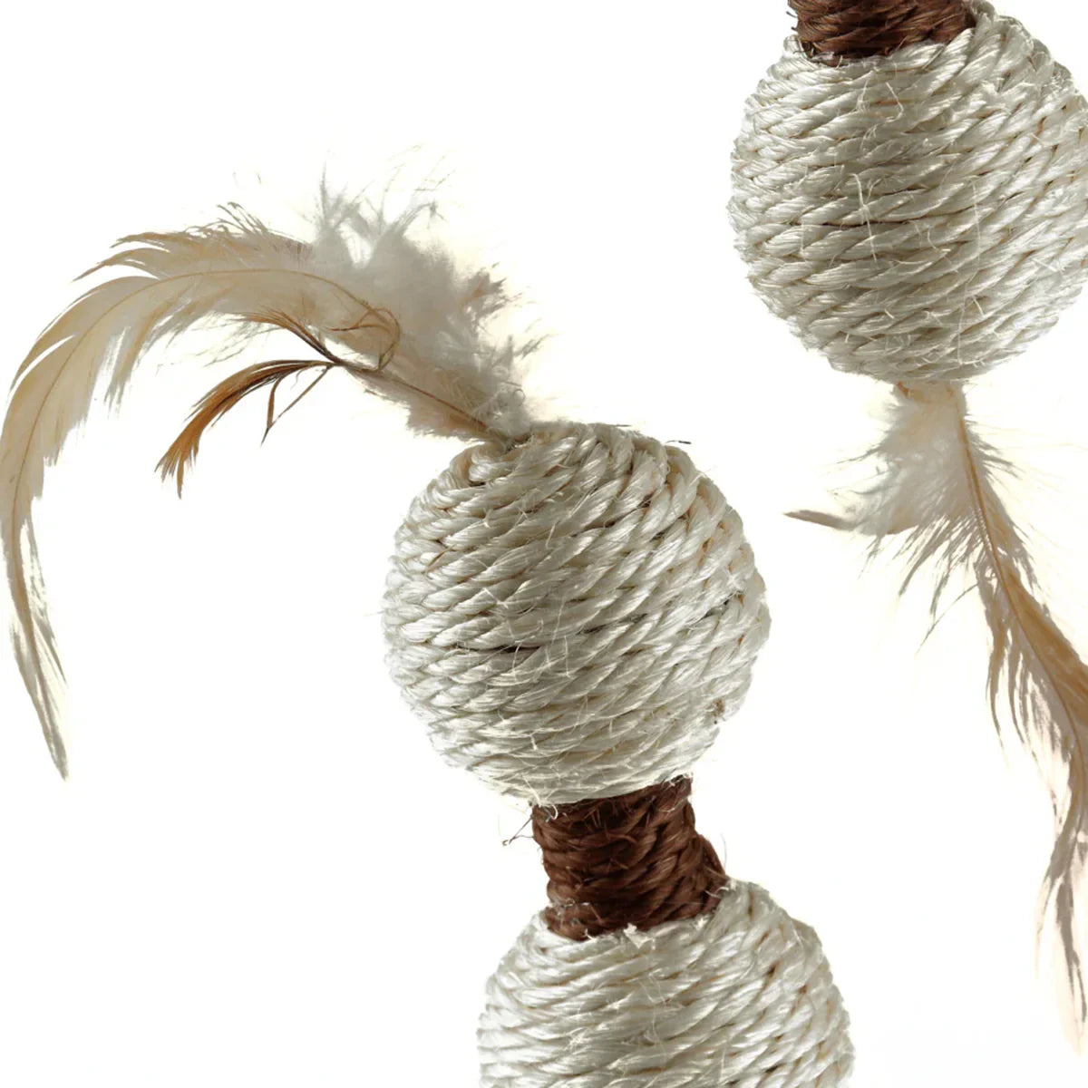 M-Pets Natura Dumbbell Cat Toy - Zigly