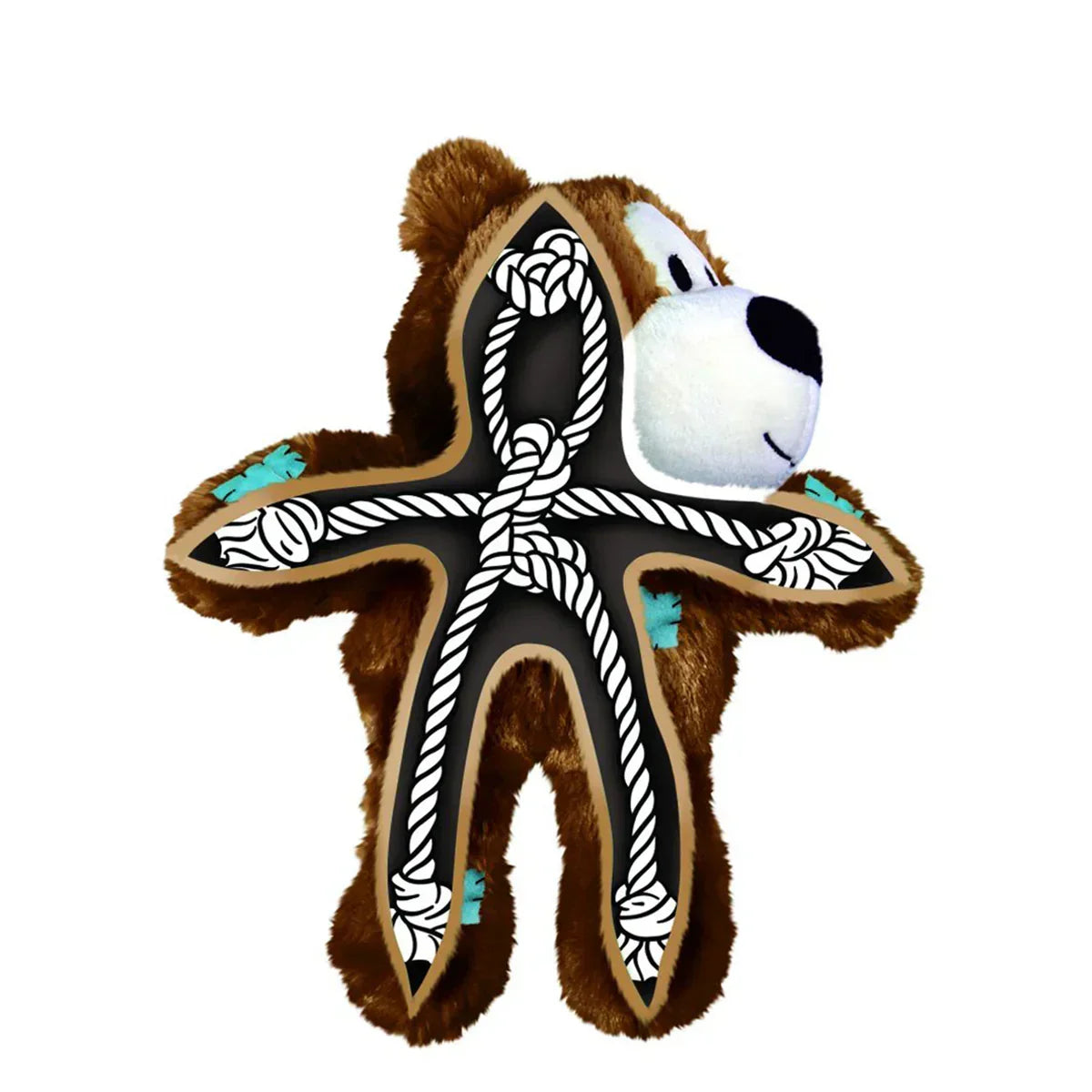 Kong Wild Knots Bear Plush Dog Toy - Large - Zigly