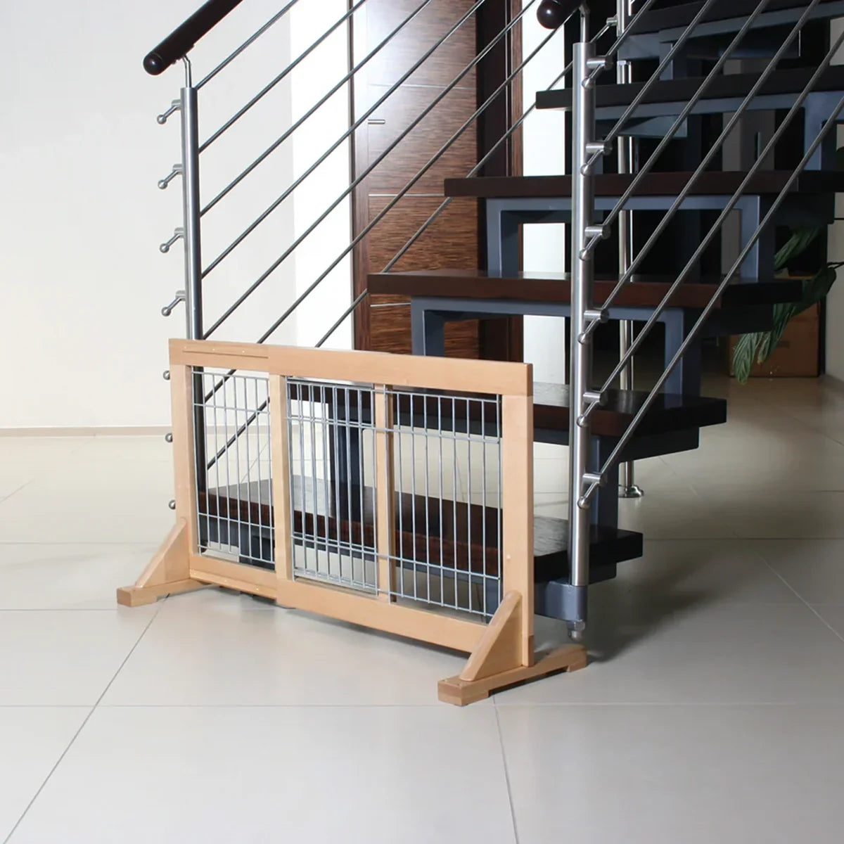 Trixie Wooden Dog Barrier - 65 - 108X50 cm - Zigly