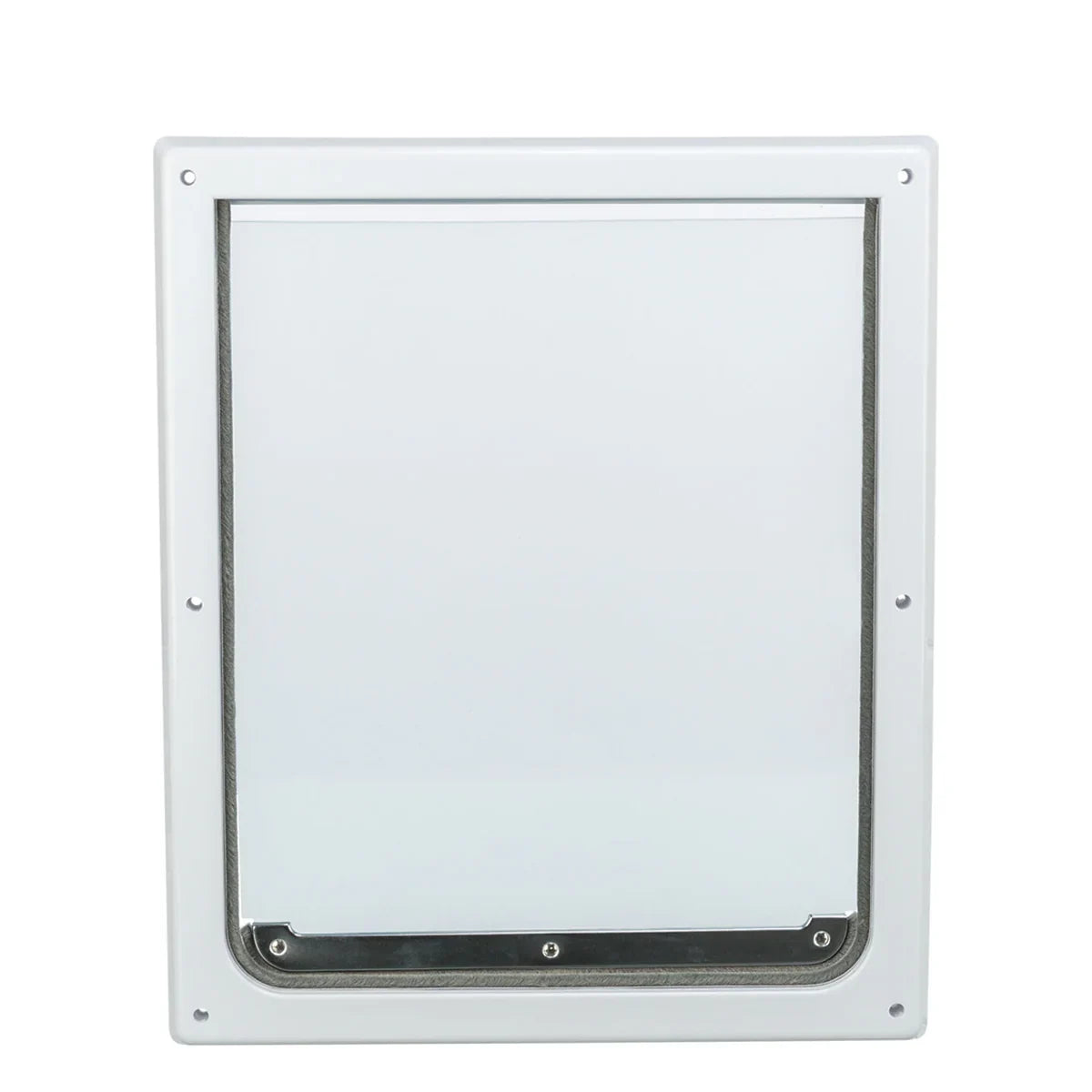 Trixie 2-Way Dog Flap with Tunnel For Dog - M-XL - White - Zigly