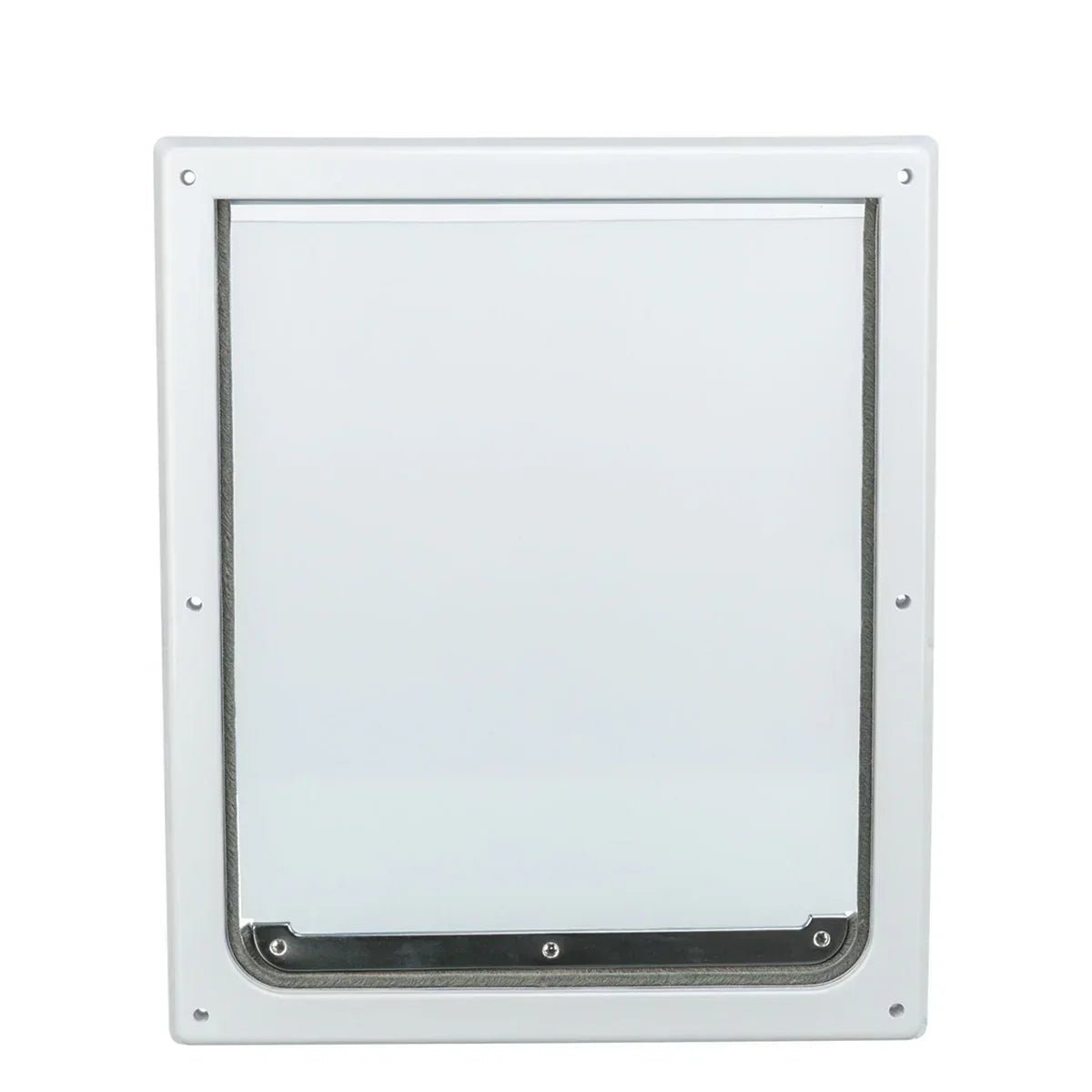 Trixie 2-Way Dog Flap with Tunnel For Dog - M-XL - White - Zigly