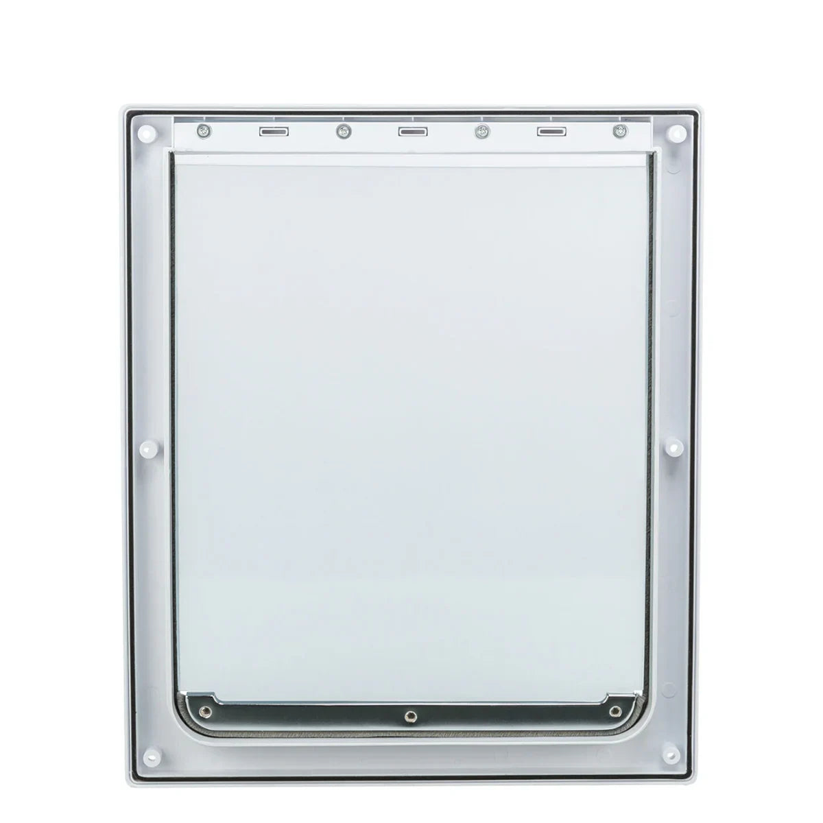 Trixie 2-Way Dog Flap with Tunnel For Dog - M-XL - White - Zigly