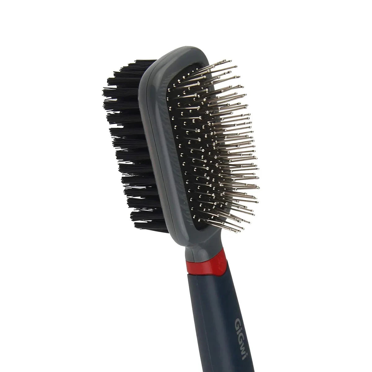 GiGwi Double-Sided Brush with Nylon Bristles & Pins for Dogs & Cats - Zigly