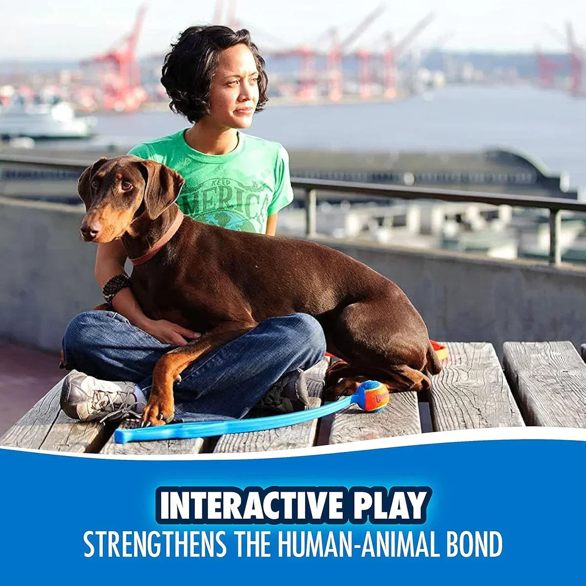 Chuckit! Sport Ball Launcher Assorted Colours 25 inch length - Zigly