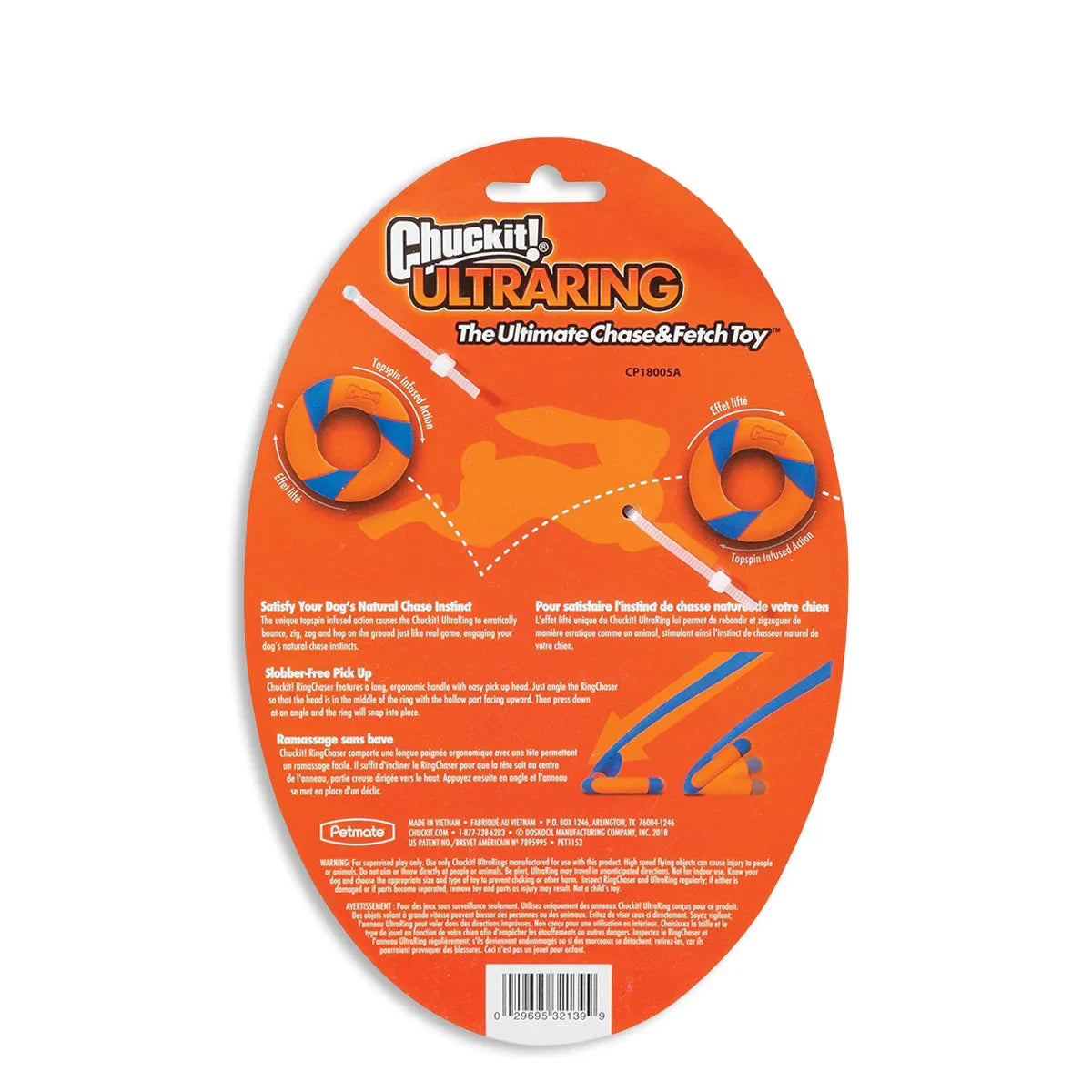 Chuckit! Ultra Ring Fetch Dog Toy - Zigly