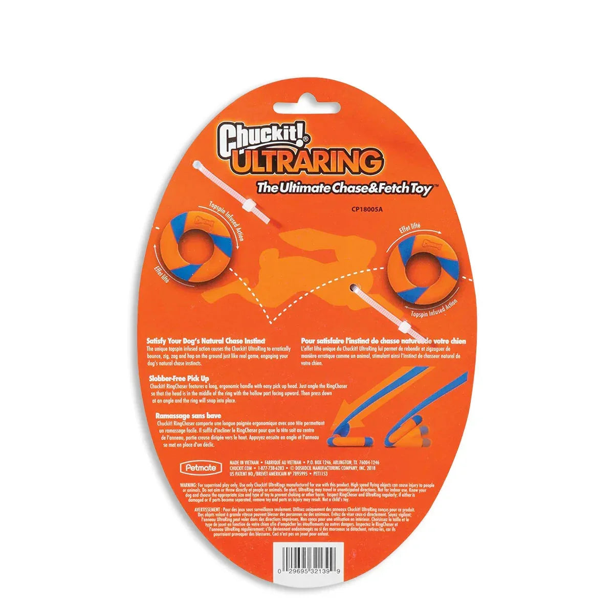 Chuckit! Ultra Ring Fetch Dog Toy - Zigly