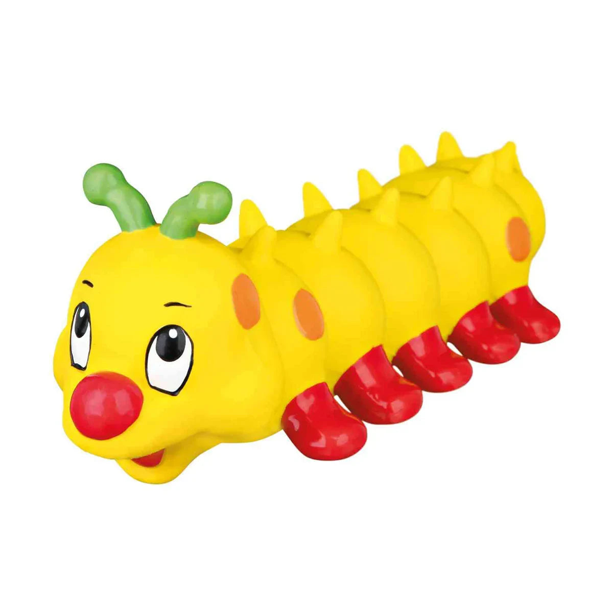 Trixie Caterpillar Latex with Motifs Squeaky Dog Toy - 26cm - Zigly