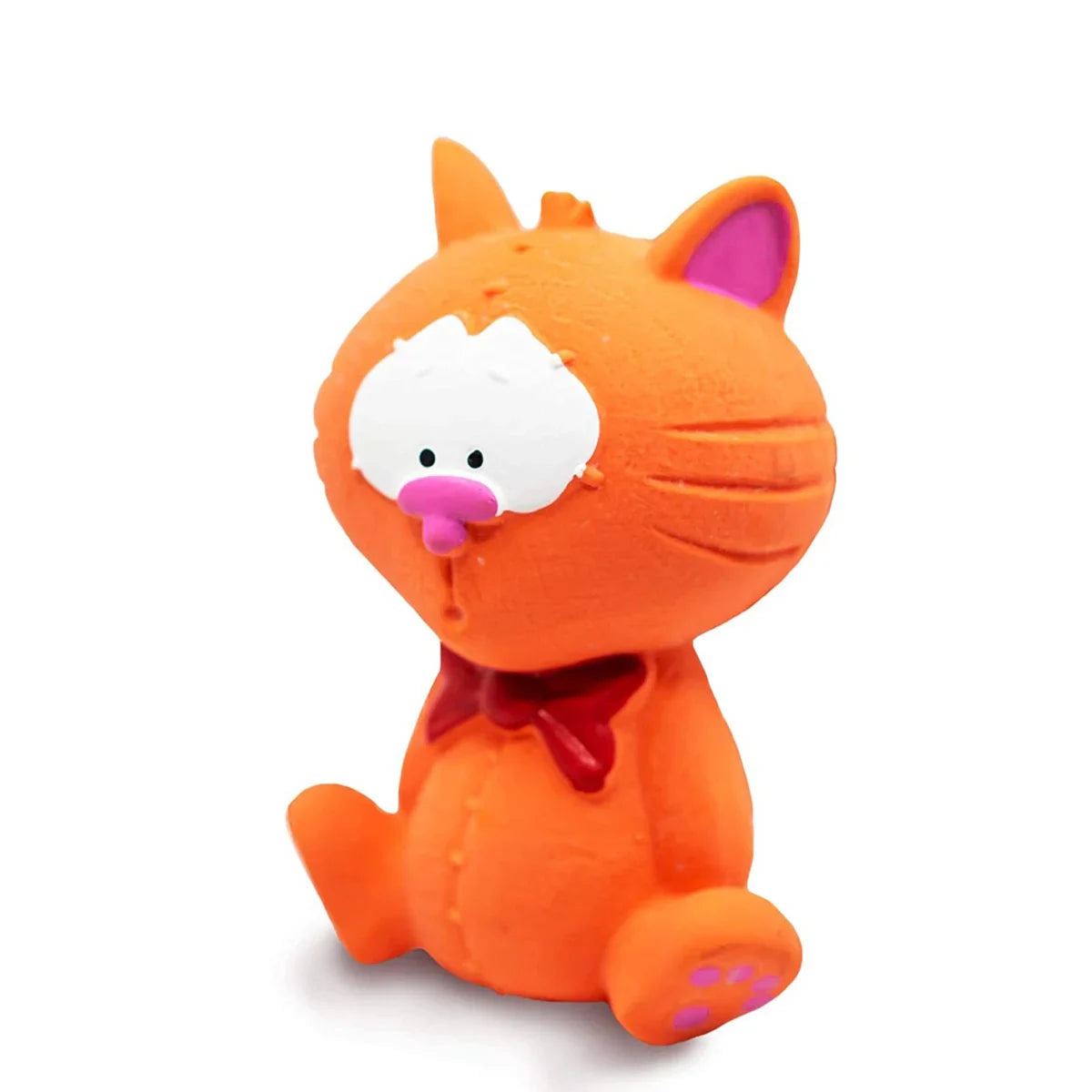 Fofos Latex Bi Cat Squeaky Dog Toy - Small - Zigly