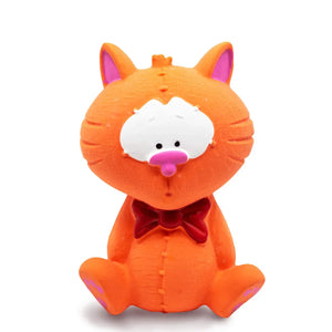 Fofos Latex Bi Cat Squeaky Dog Toy - Small - Zigly