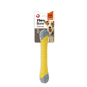 Fofos Flexy Bone Chew Dog Toy - Zigly