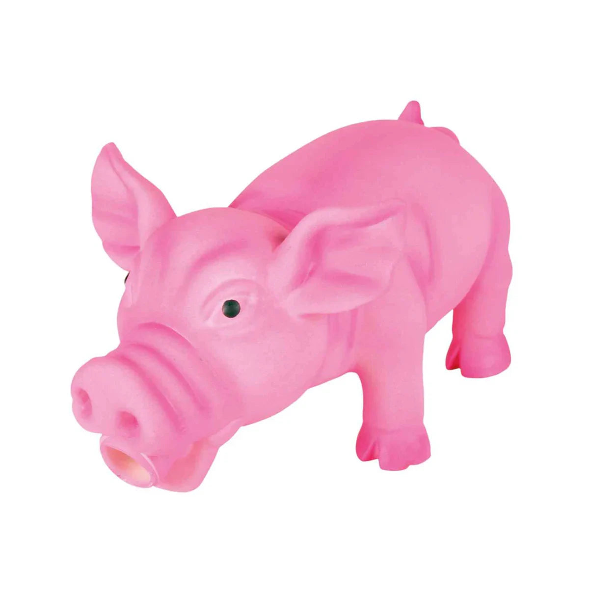 Trixie Pig Animal Sound Latex Dog Toy - 21cm - Zigly