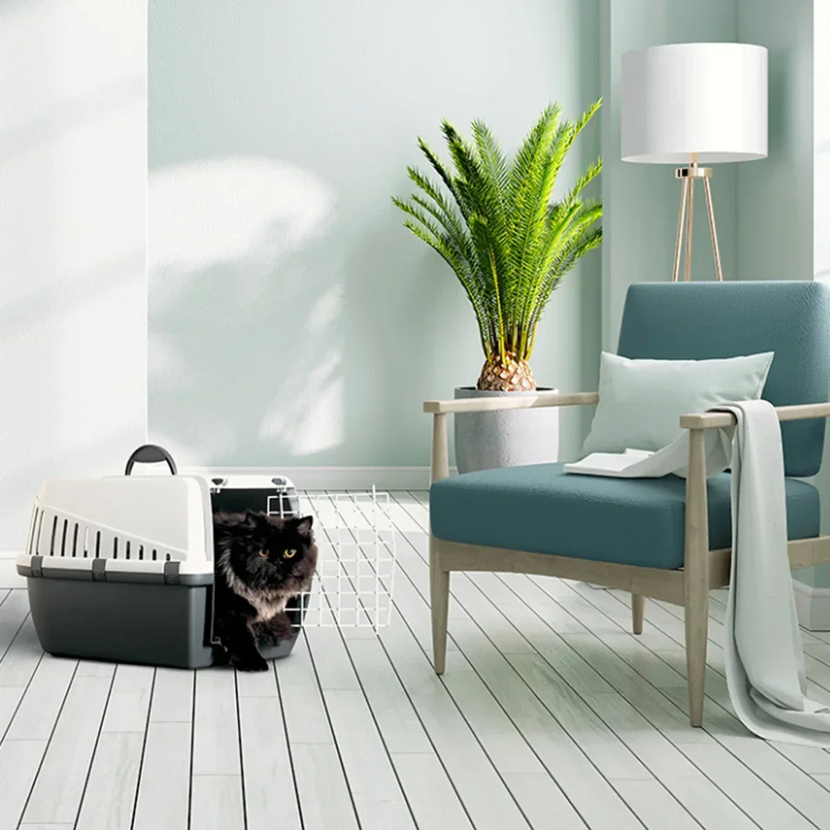 Savic Trotter 3 Pet Carrier Dark Grey - 24 X 16 X 15 inch - Zigly