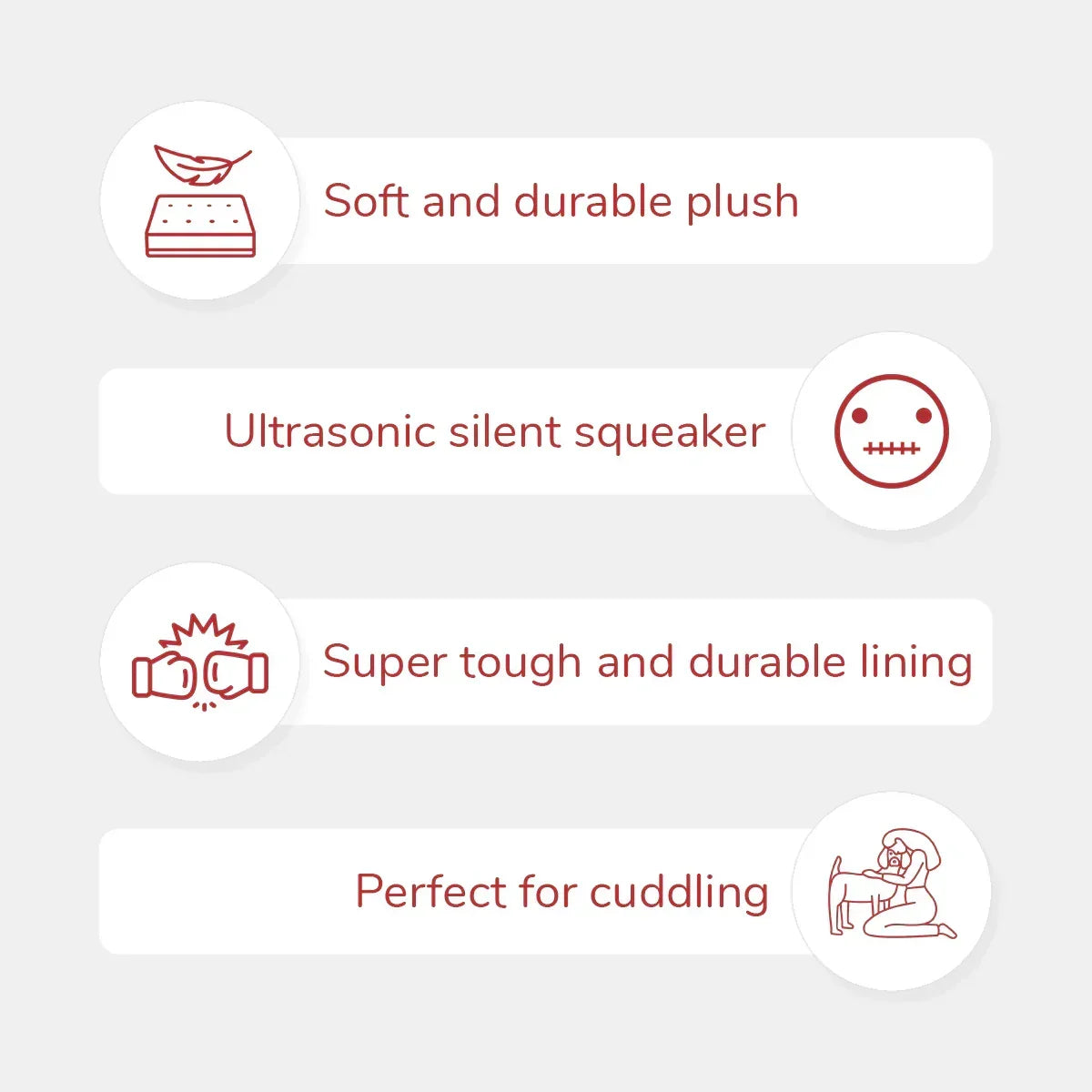 GoDog Silent Squeak Flips Pig Elephant with Chew Guard Technology Durable Plush Dog Toy - Zigly