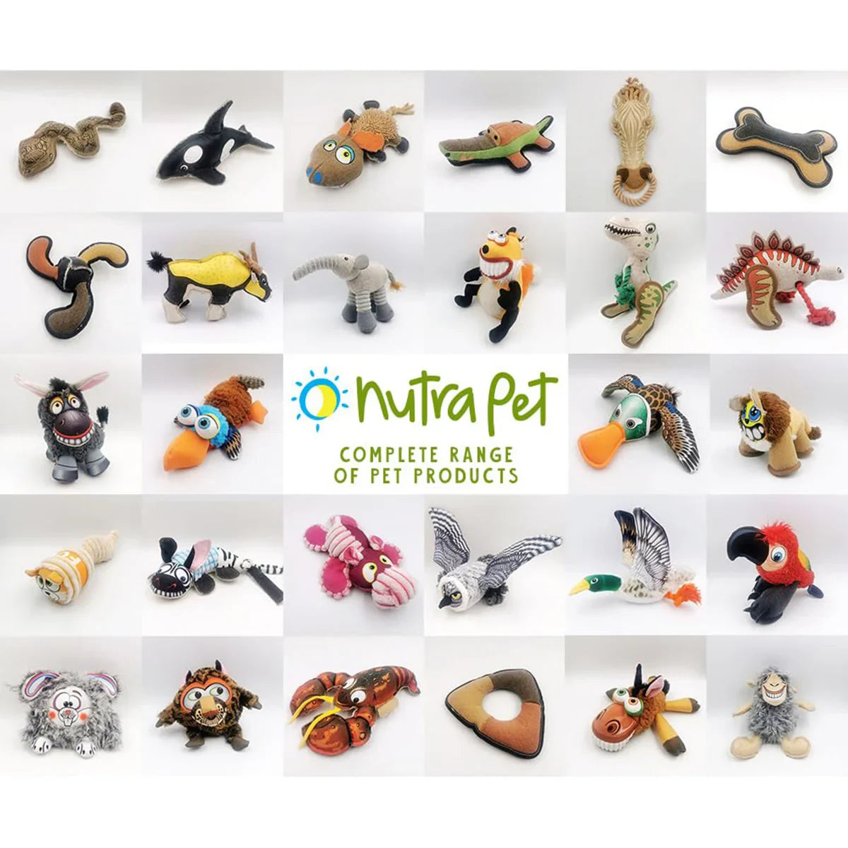 Nutrapet The National White Owl Dog Toy - Zigly