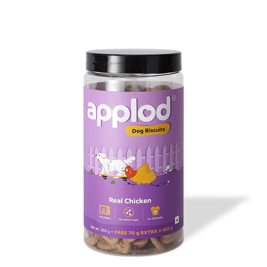 Applod Real Chicken Dog Biscuit - Zigly