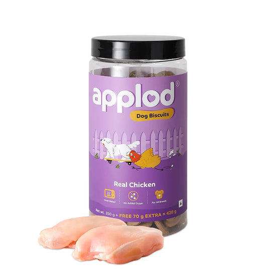 Applod Real Chicken Dog Biscuit - Zigly