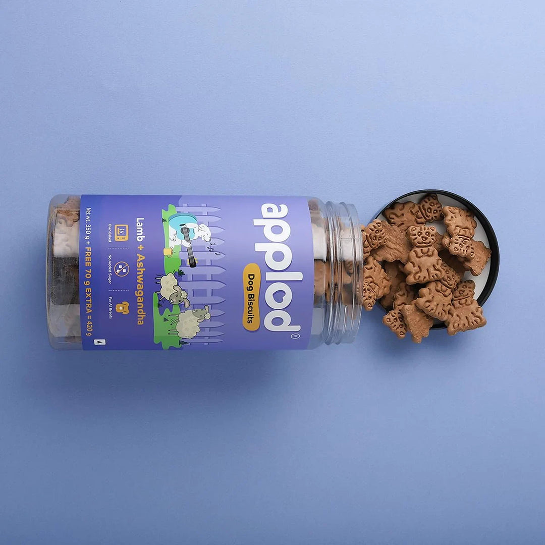 Applod Lamb Dog Biscuit With Ashwagandha - Zigly