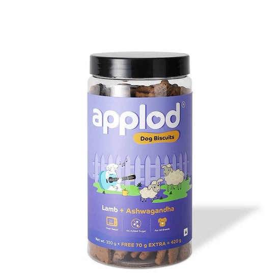 Applod Lamb Dog Biscuit With Ashwagandha - Zigly