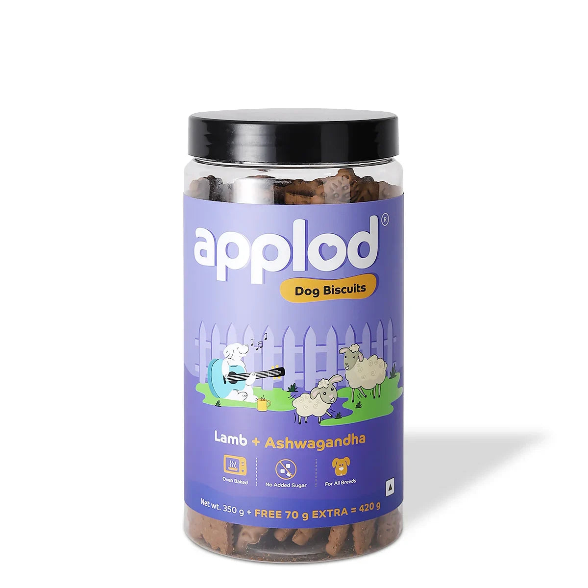 Applod Lamb Dog Biscuit With Ashwagandha - Zigly
