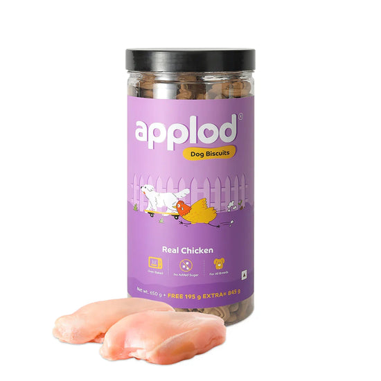 Applod Real Chicken Dog Biscuit - Zigly
