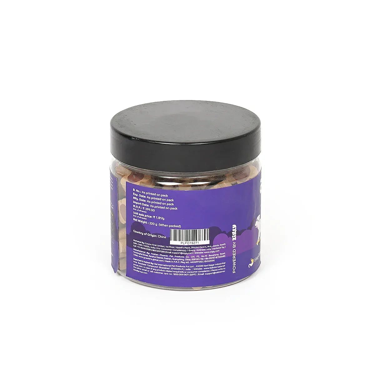 Applod Goatmilk & Blueberry Bites Dog Treat - 220g - Zigly