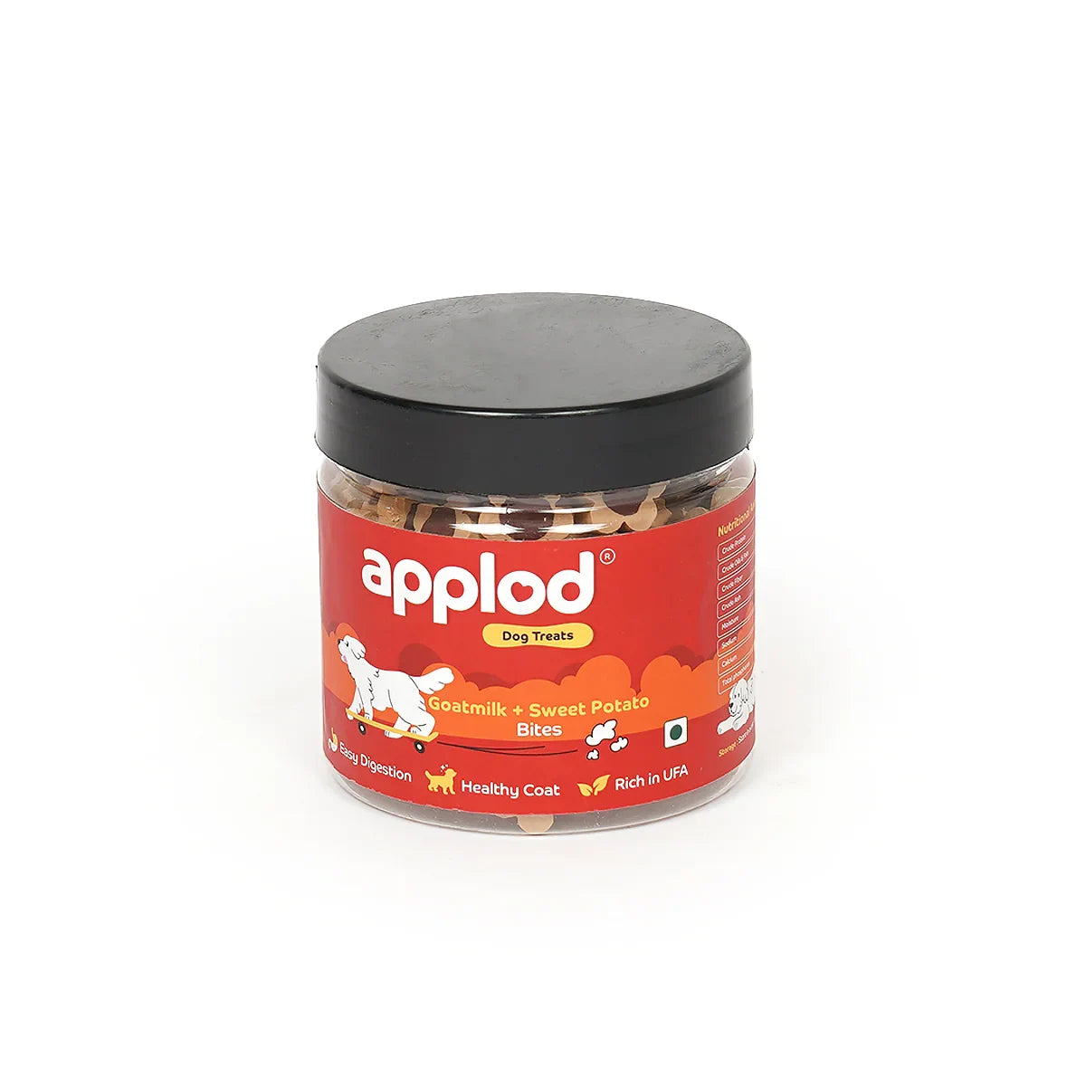 Applod Goatmilk & Sweet Potato Bites Dog Treats - 220g - Zigly