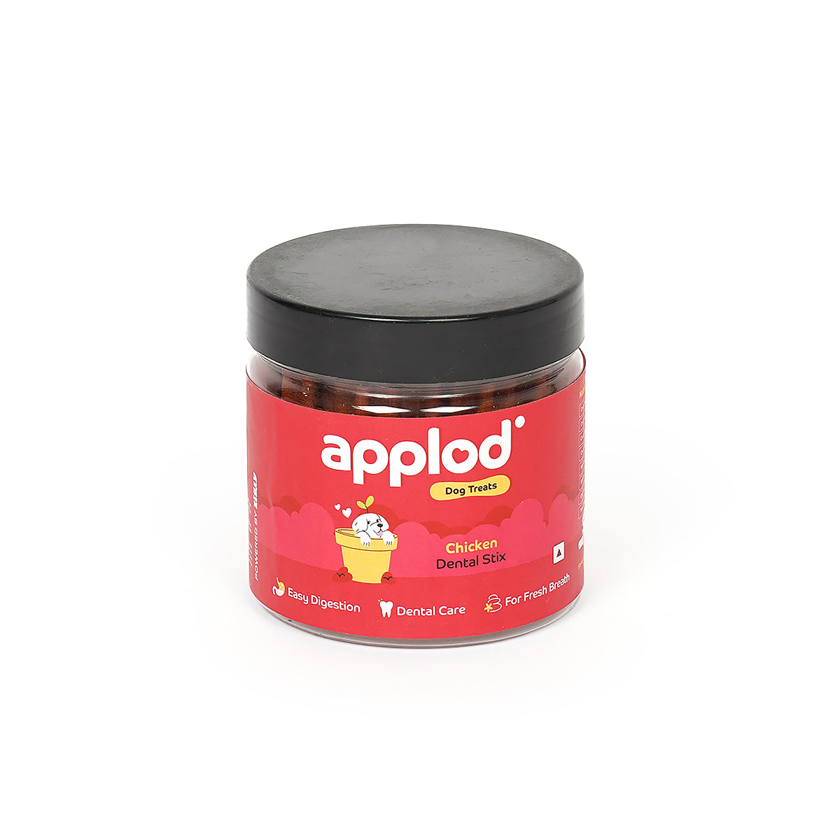 Applod Dental Stix Chicken Flavour Dog Treat - 220g - Zigly