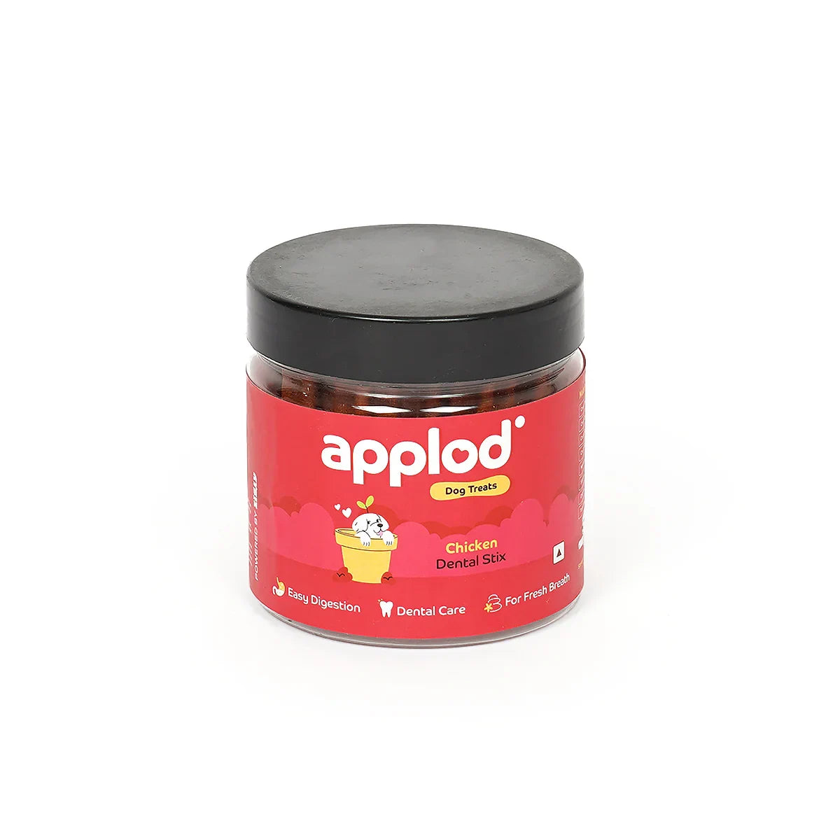 Applod Dental Stix Chicken Flavour Dog Treat - 220g - Zigly