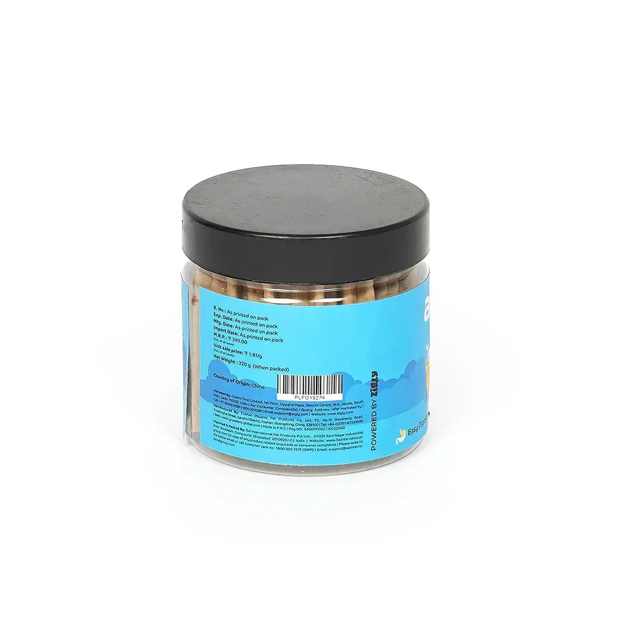 Applod Dental Stix Milk Flavour Dog Treat - 220g - Zigly