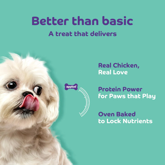 Applod Soft Blueberry Chew Sticks Dog Treat - 70g - Zigly