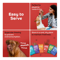 Applod Soft Liver Chew Sticks Dog Treat - 70g - Zigly