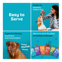 Applod Soft Mix Chew Sticks Dog Treat - 70g - Zigly