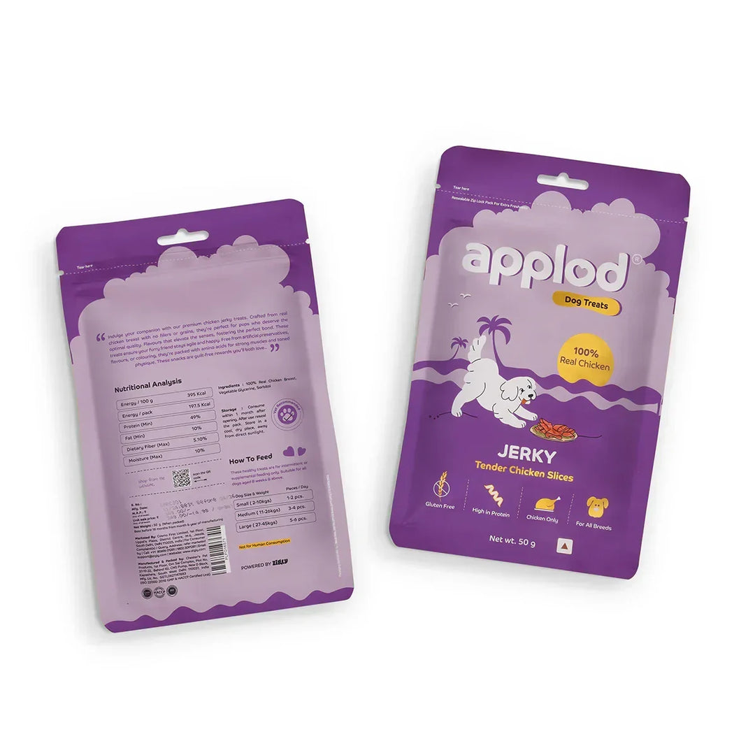 Applod Tender Chicken Slices Dog Treat - 20g (Sample) - Zigly