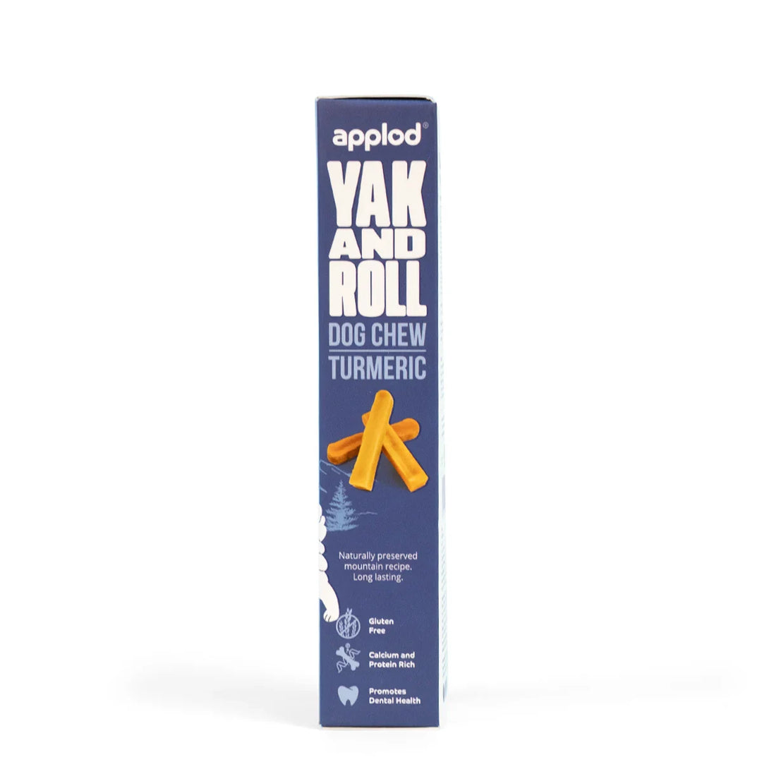 Applod Yak & Roll Turmeric Yak Chew for Dogs - Zigly