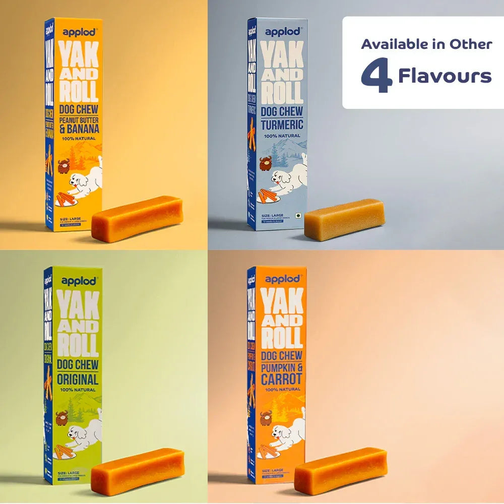 Applod Yak & Roll Honey Yak Chew for Dogs - Zigly