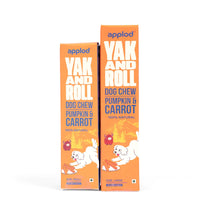 Applod Pumpkin & Carrot Yak Chew for Dogs - Zigly