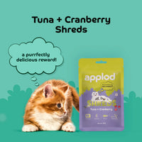 Applod Tuna with Cranberry Cat Treat - 35g - Zigly