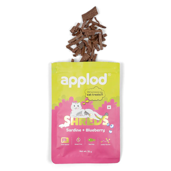 Applod Sardine with Blueberry Cat Treat - 35g - Zigly