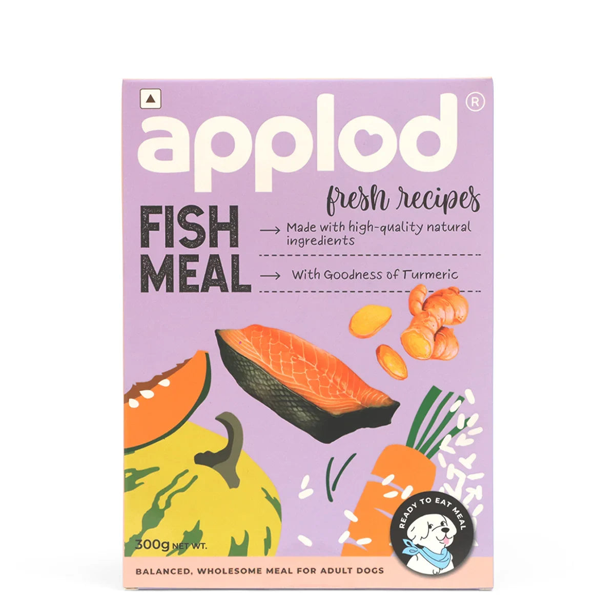 Applod Fish Meal  Fresh Dog Food  For Adult Dogs