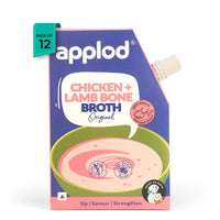 Applod Chicken & Lamb Bone Broth Original for Dogs & Cats - 150ml