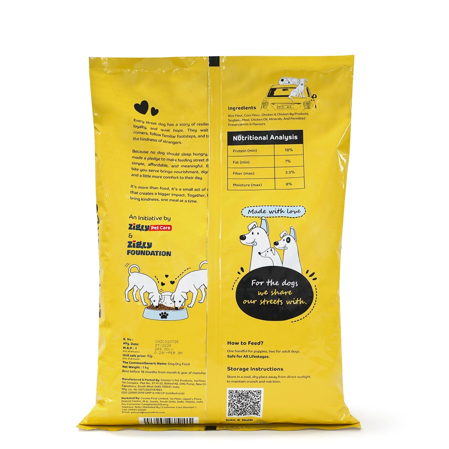 Zigly Cares Community Dry Dog Food