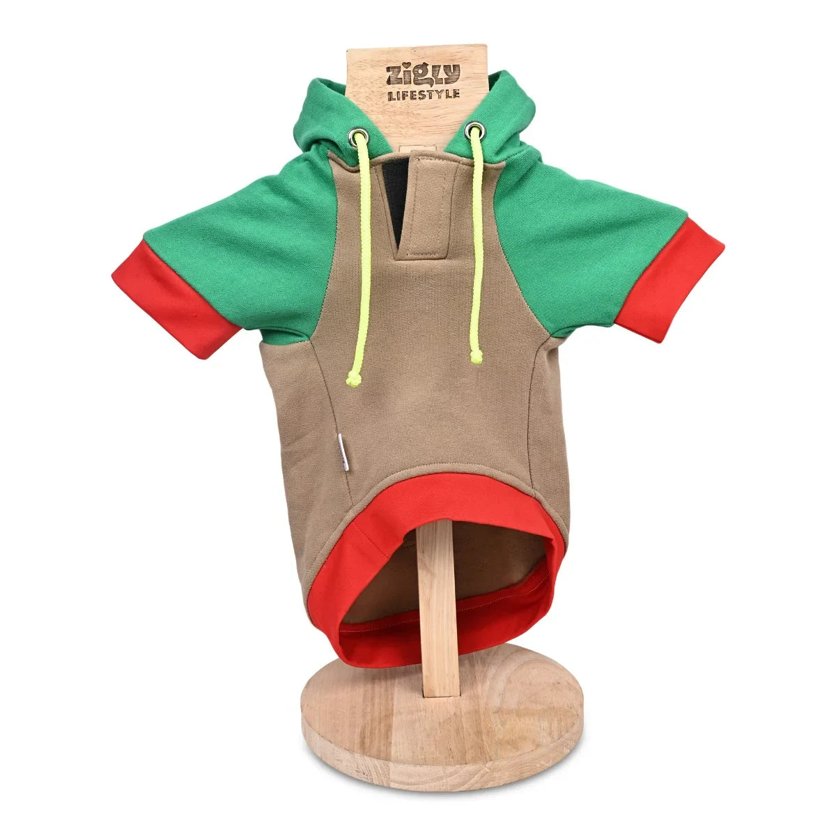 ZL Leafy Vibrant Warmer Hoodie for Dogs - Zigly